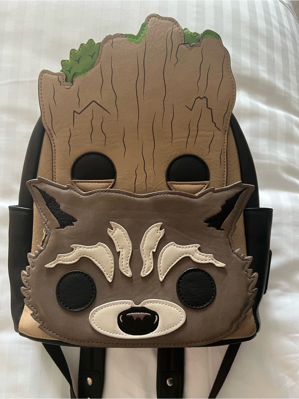 POP! Loungefly Marvel Groot And Rocket Pop Mini Backpack Rare HTF